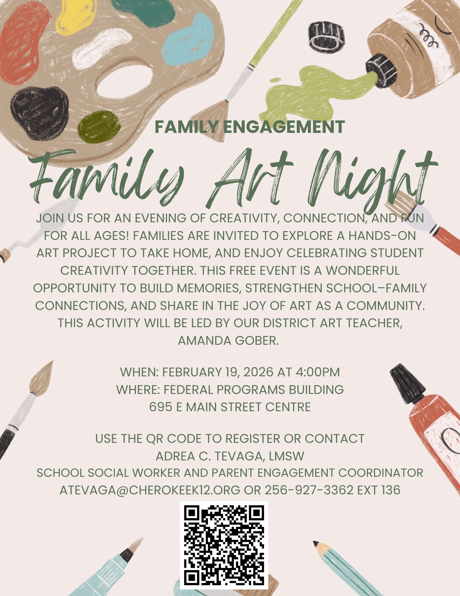 Family Art Night